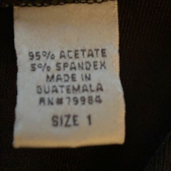 Chico’s Travelers black Tank embellished neck M - Picture 7 of 9